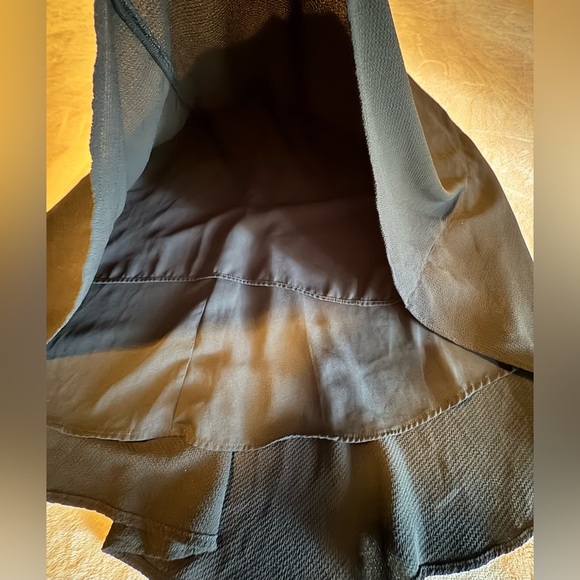 Mossimo Supply Co. Black Midi Dress sleeveless, ties around the neck - Picture 6 of 8